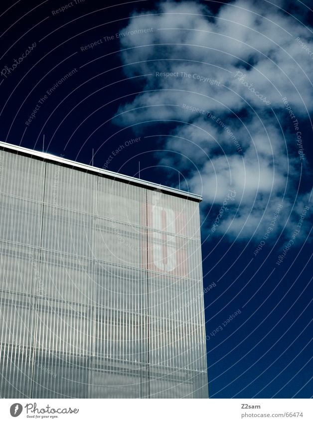 zero House (Residential Structure) Clouds Empty Building Sky blue Architecture