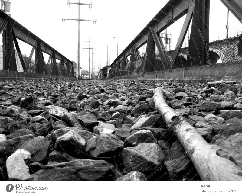 Disused railway viaduct Industrial Photography Railroad Floor covering Stone