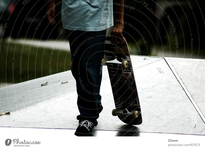 the way to spot Skateboarding Going Sports Ramp Glittering Break Carrying Walking Lanes & trails Funsport Parking level Stride