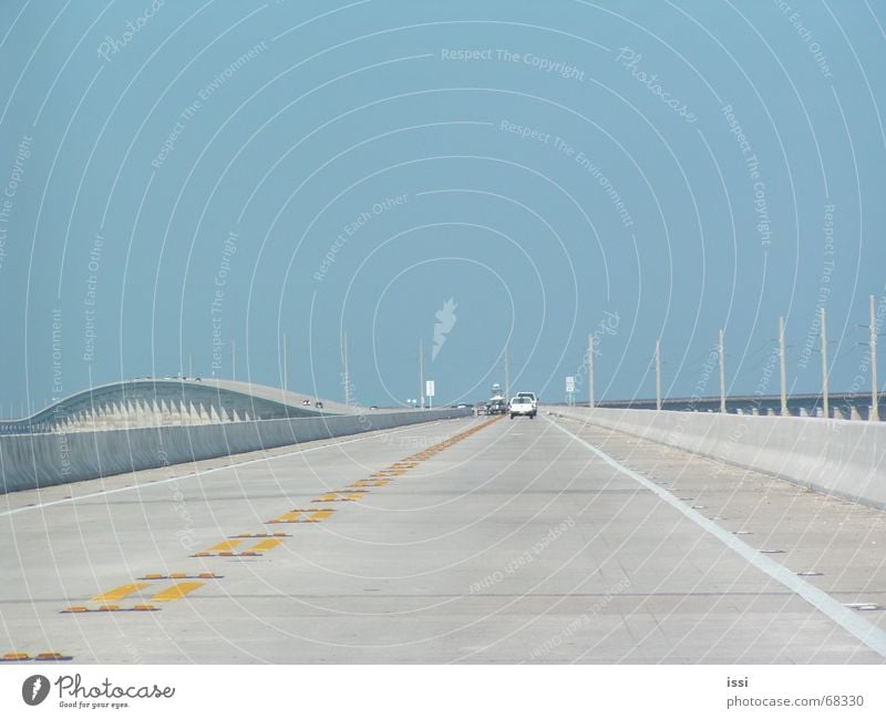 road to key west Americas Key West Highway Florida Street Sky Blue Bridge