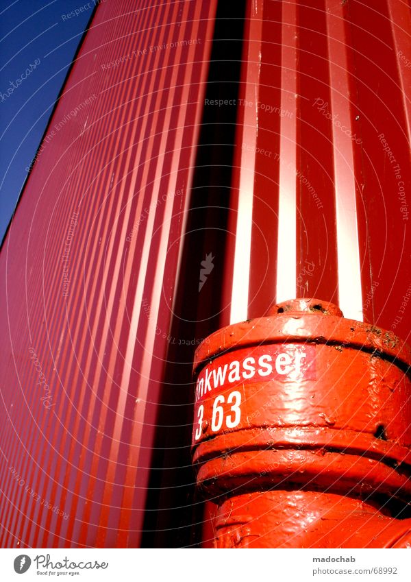 THE RED PHASE | red wall colours colors colors colorful summer Red Magenta Red undertone Summer Multicoloured Positive Fire hydrant Pattern Minimal Chic redder