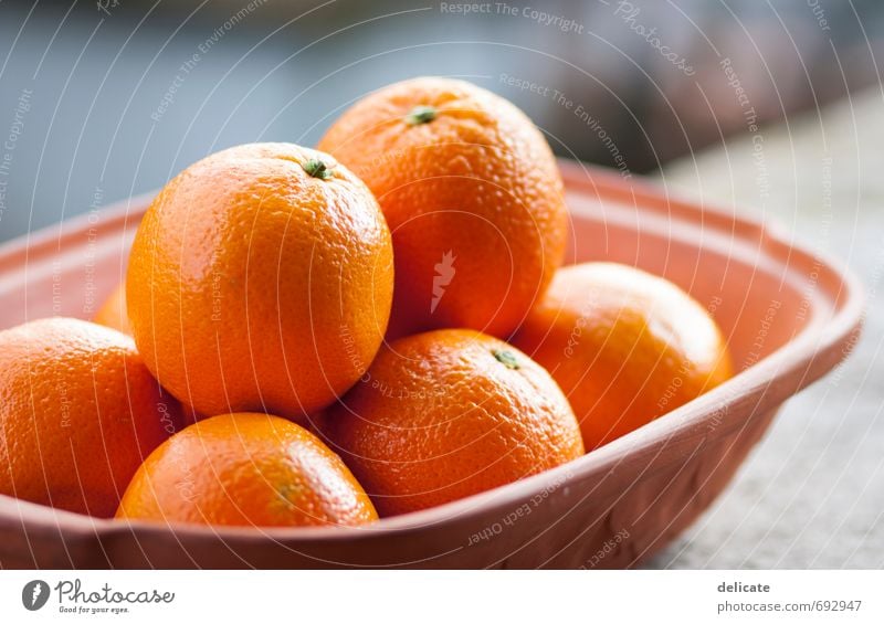 Oranges I Food Fruit Nutrition Vegetarian diet Fruit basket Bowl Healthy Healthy Eating Life Well-being To enjoy Delicious Health care Breakfast Juicy