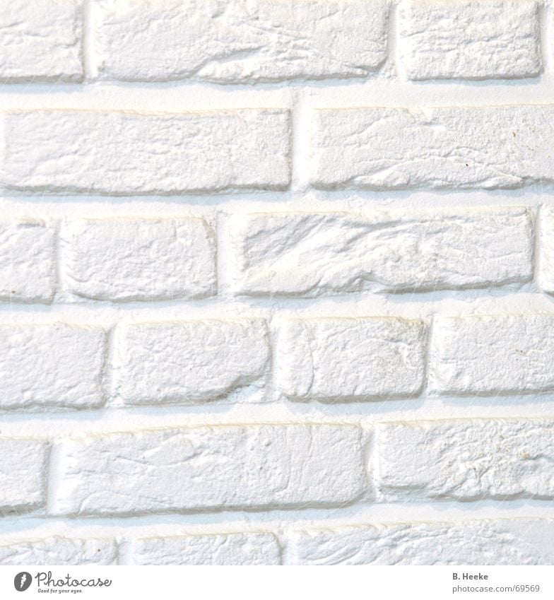 A piece of wall Wall (barrier) White Wall (building) Pattern Bright Stone Detail Structures and shapes