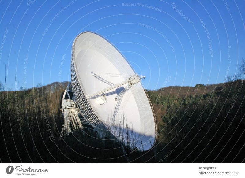 Radio telescope Effelsberg Technology Science & Research Advancement Future High-tech Telecommunications Information Technology Industry Aviation Astronautics