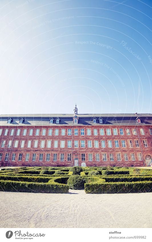 Around the World in Germany: Heiligenstadt Cloudless sky Sun Sunlight Spring Beautiful weather Garden Health Spa holy city Old town Castle Calm Monastery