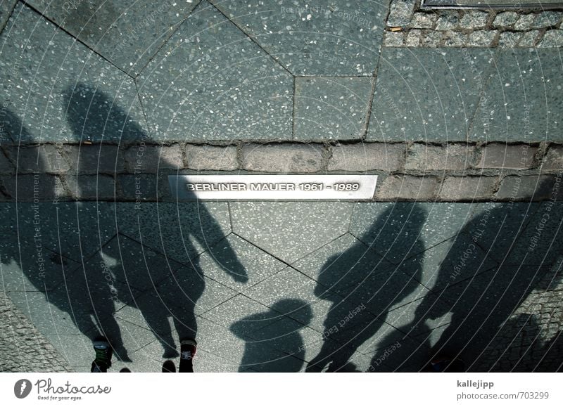 cross-border commuters Group Town Capital city Tourist Attraction Landmark Monument Tourism Divide Division Berlin The Wall Past Visitor Signs and labeling