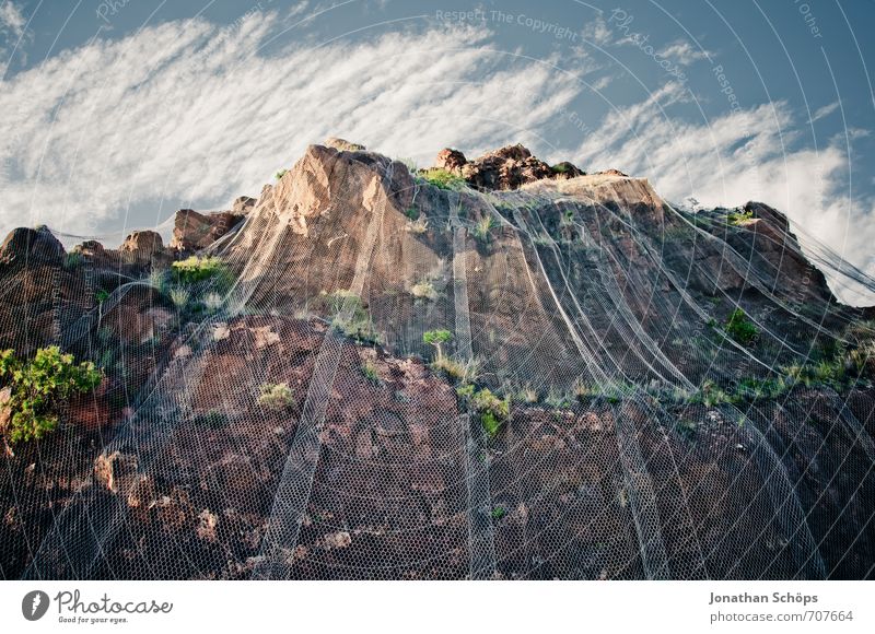 San Andrés / Tenerife XXXII Environment Nature Landscape Sky Plant Grass Bushes Hill Rock Mountain Peak Esthetic Canaries Spain South Mountaineering Rockfall