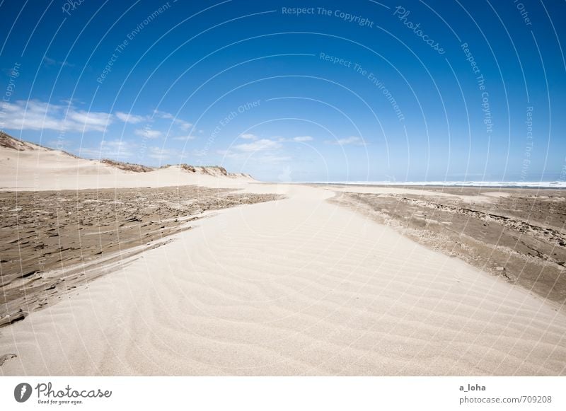 life is a beach Environment Nature Landscape Elements Sand Water Sky Clouds Horizon Summer Climate Beautiful weather Warmth Waves Coast Beach Ocean Line Stripe