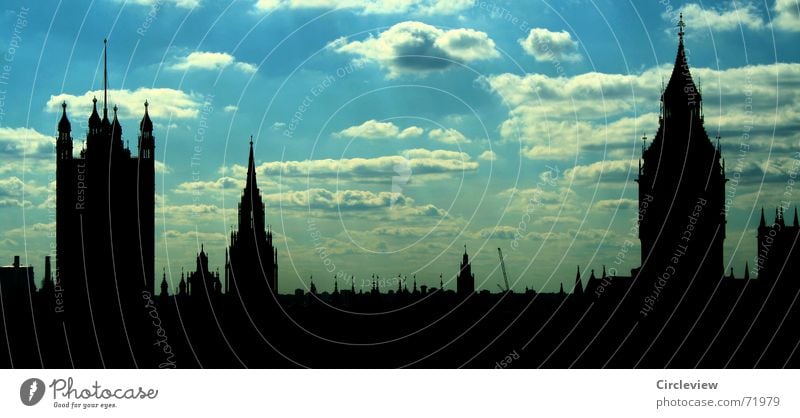 Great Br... London England Great Britain Dark Tourist Glockenspiel Landmark Building Famousness Vacation & Travel Town Art Black Clouds Europe Back-light