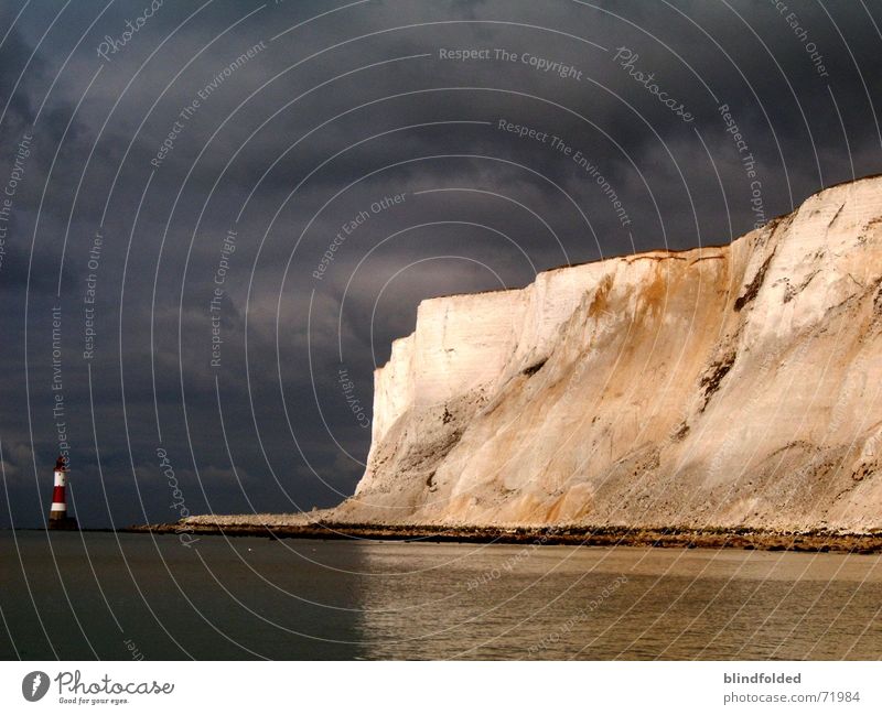 waiting for the rain... Lime Lighthouse Gale Ocean Rock Thunder and lightning Water Sadness