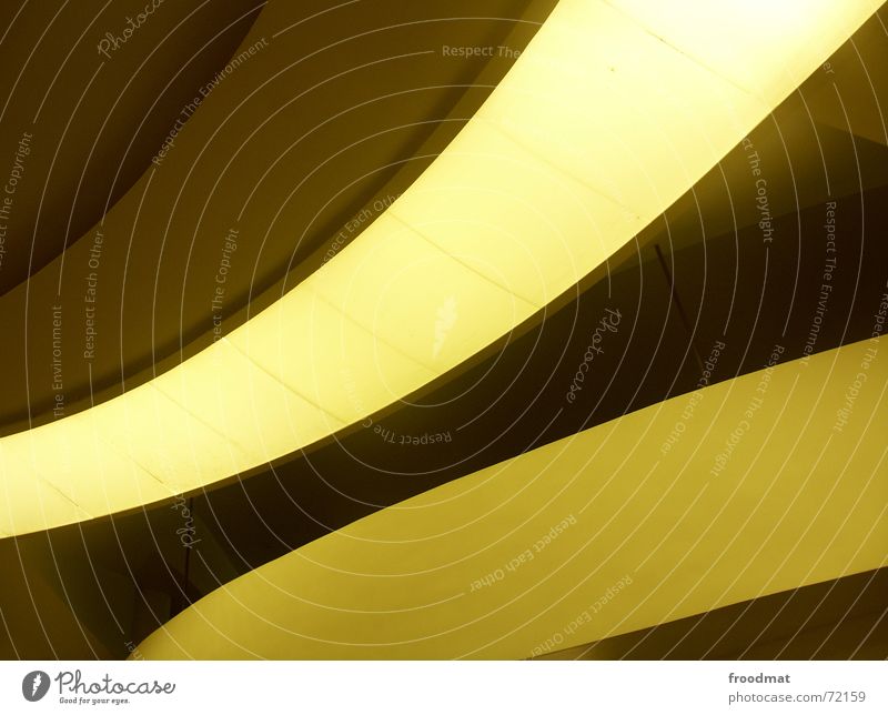 swing Yellow Light Minimal Brazil Rio de Janeiro Graphic oskar niemeyer looked up niteroi Architecture