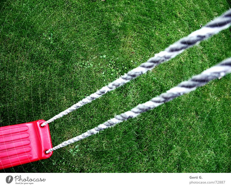 the higher you climb Deep Pure Swing String Hang Hang up 2 Red Meadow Playground Playing Tall Rope hang on hang together straps Wooden board swing seat Lawn