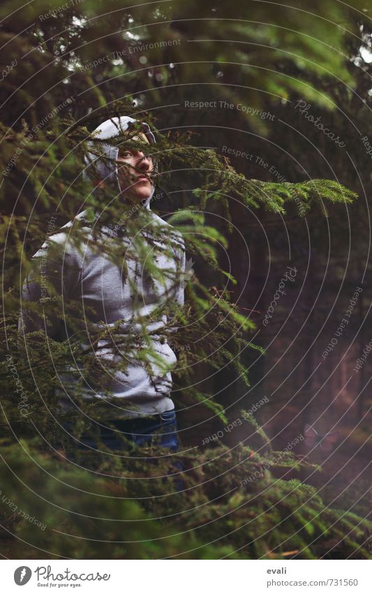 In the woods II Human being Masculine Young man Youth (Young adults) Man Adults Body Face Eyes Nose Mouth 1 13 - 18 years Child 18 - 30 years Nature Fog Tree