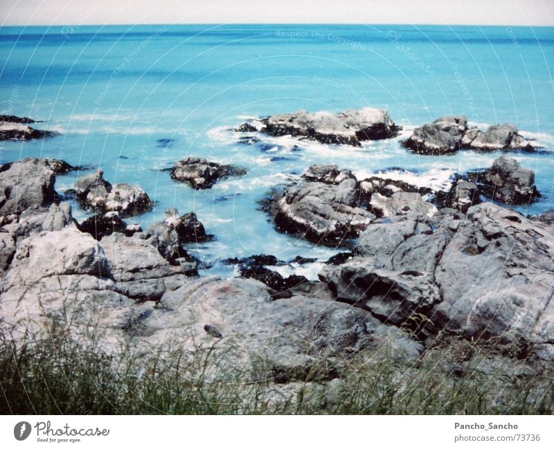 New Zealand South Island Coast Ocean Turquoise Gorgeous Blue Landscape