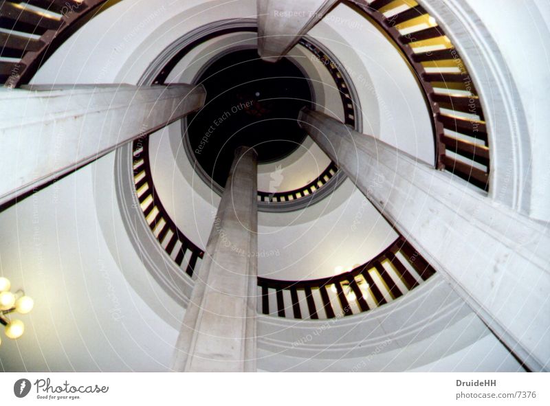 stairwell Edge Architecture Stairs Column Handrail Schwerin Castle