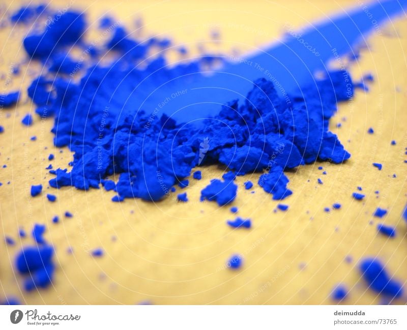 dead_haifish Art Colorant Dust Unnatural Blue Colour Painting (action, work)