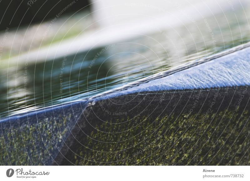 well geometry Water Deserted Well Stone Wet Town Blue Brown Minimalistic Simple Clarity Classification Flow Tilt Slope Triangle Rectangle Structures and shapes