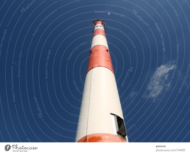 antenna mast Clouds Antenna White Red Sky maintower Electricity pylon Blue