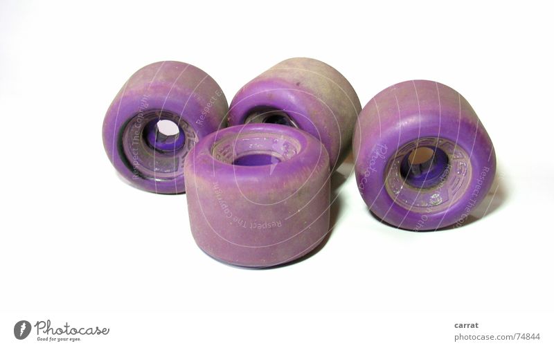 Punk'N'Roll / Pink'N'Roll / Purple'N'Roll Violet Seventies Retro Round Cornice Coil wheels 80s eighties Sports Movement purple nitro snakeboard streetboard