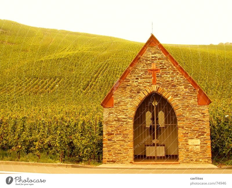 ...the spirit of wine Mosel (wine-growing area) Belief Catholicism Vineyard Beaded tidied