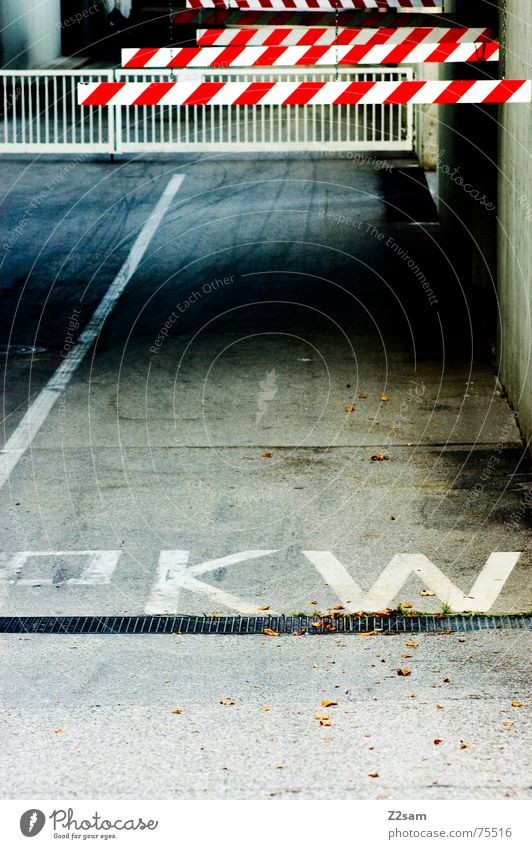 Car this way Highway ramp (entrance) Tracks Barrier Factory Underground garage Industrial Photography Transport Respect Handrail Lanes & trails industrial