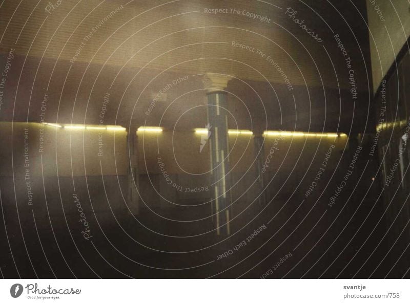 central station Light Fog Architecture Train station Column