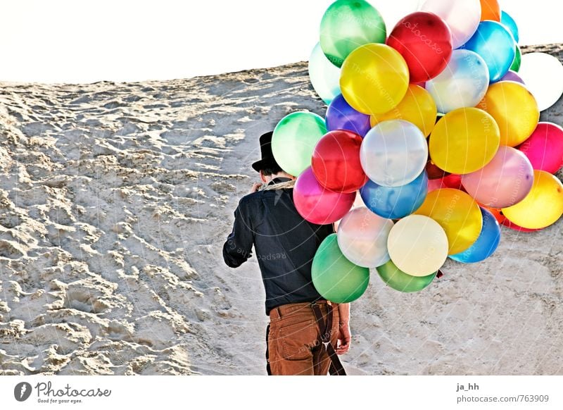 Balloons II Beach Feasts & Celebrations Joy Happy Joie de vivre (Vitality) Adventure Freedom Playing Childlike Circus Toys Ease Weightlessness Play instinct