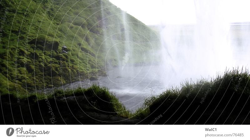 Behind the Scenes Lake Iceland Meadow Environmental protection National Park Hiking Water Waterfall Inject River mountains nature Stone Rock Lanes & trails