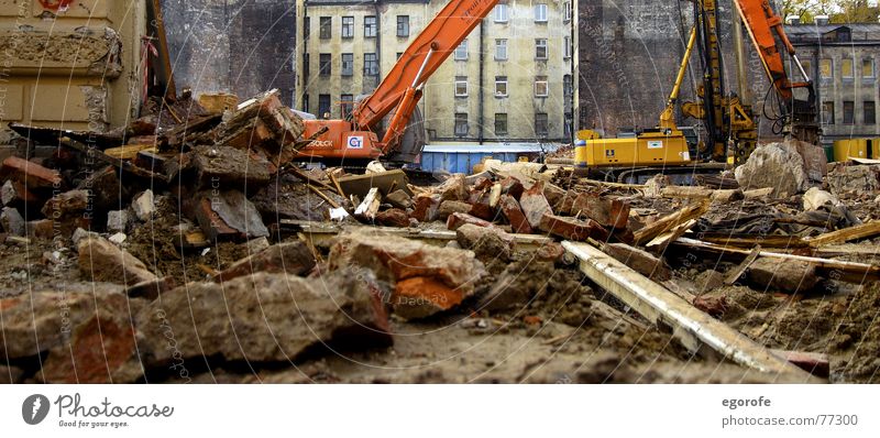 destroy damage home destruction construction building brick Wall (barrier)