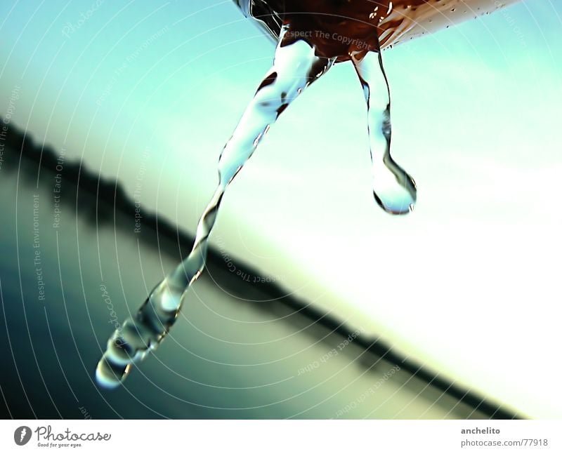 Timeless Liquid Wet Flow Lake Sky Green Sculpture Macro (Extreme close-up) Fluid Frozen Snapshot Movement Motionless Calm Speed Slowly Remote Water