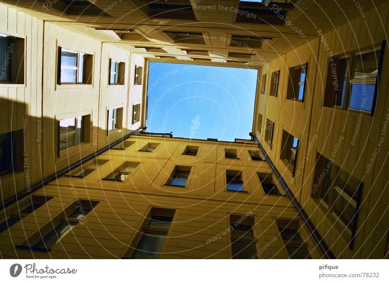 Prague Spring Facade Window Rectangle Nerudová ulice Sky Interior courtyard neruda