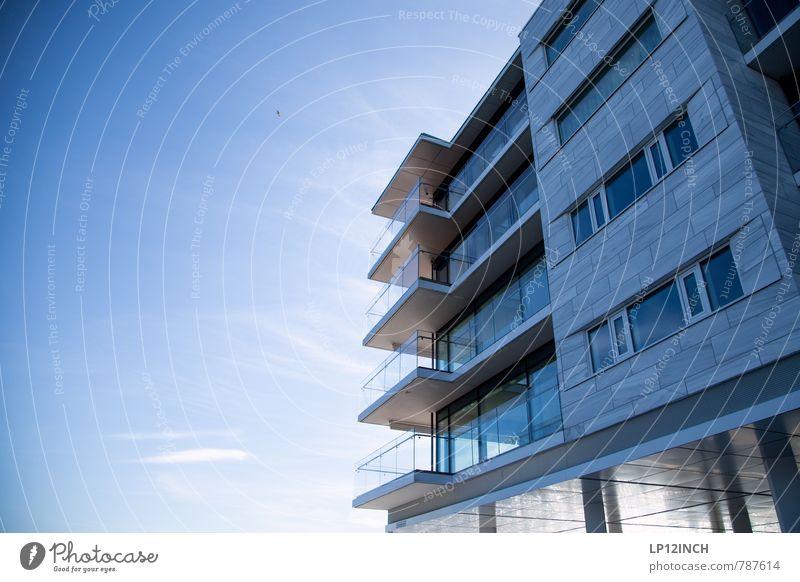 N O R W A Y - oSLo - XI Sky Clouds Beautiful weather Oslo Norway Capital city Port City House (Residential Structure) Building Architecture Facade Balcony