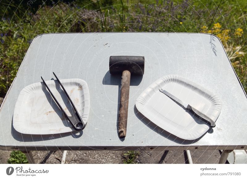 Crime scene: Grill Lifestyle Camping Garden Table Nature Summer Meadow Barbecue (apparatus) Advice Relationship Accuracy To enjoy Help Idea Uniqueness Complex