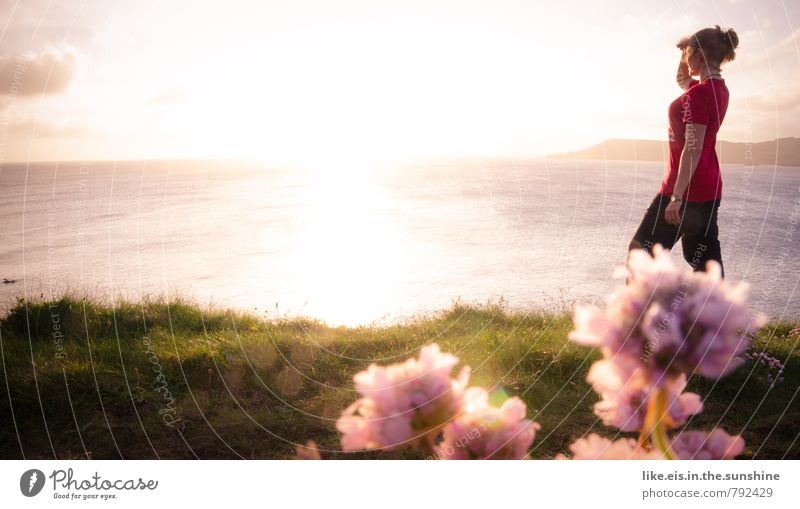 weekend in sight! Feminine Far-off places Island Ocean Ireland Observe Colour photo