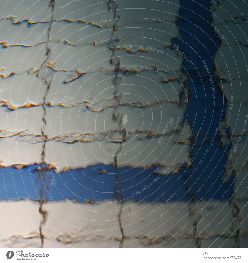 swimming pool Swimming pool White Blue Water Blur Tile