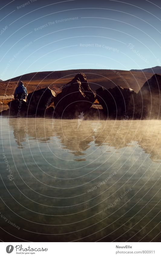 Geysers de Tatio III Environment Nature Landscape Elements Earth Air Water Sunrise Sunset Volcano Adventure Exotic Idyll Vacation & Travel Surrealism