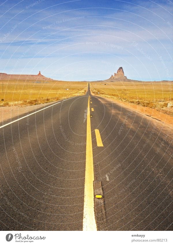 highway horizon North America Highway Horizon Right ahead Doomed Deserted Tar Direct Symmetry Loneliness Utah Motoring Remote Badlands Life goal Freeway Lose