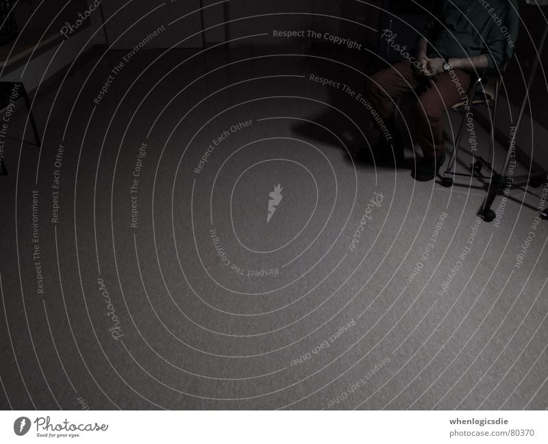 wait 2 Hospital Man Room Empty Footwear Loneliness Grief Distress Chair