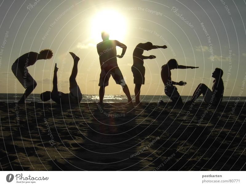 SURFEN - ESPANA 09/2006 (Part 1 of 3) Surfing Word Encyclopedia Capital letter Back-light Summer Beach Letters (alphabet) Spain Evening Bathing place Sunrise