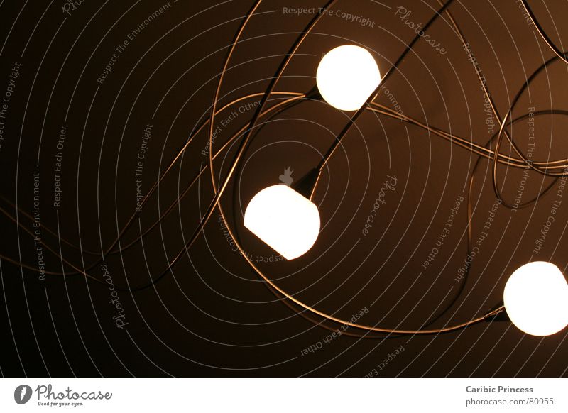 light tendrils Light Dark Curlicue Brown Room 3 Steel Electrical equipment Technology Bright Evening Meandering