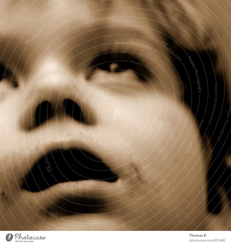 No title (oder™:no words) Deception Wacky Child Boy (child) Portrait photograph Distress Interpretation Hope Religion and faith Needs Emotions Toddler Concern