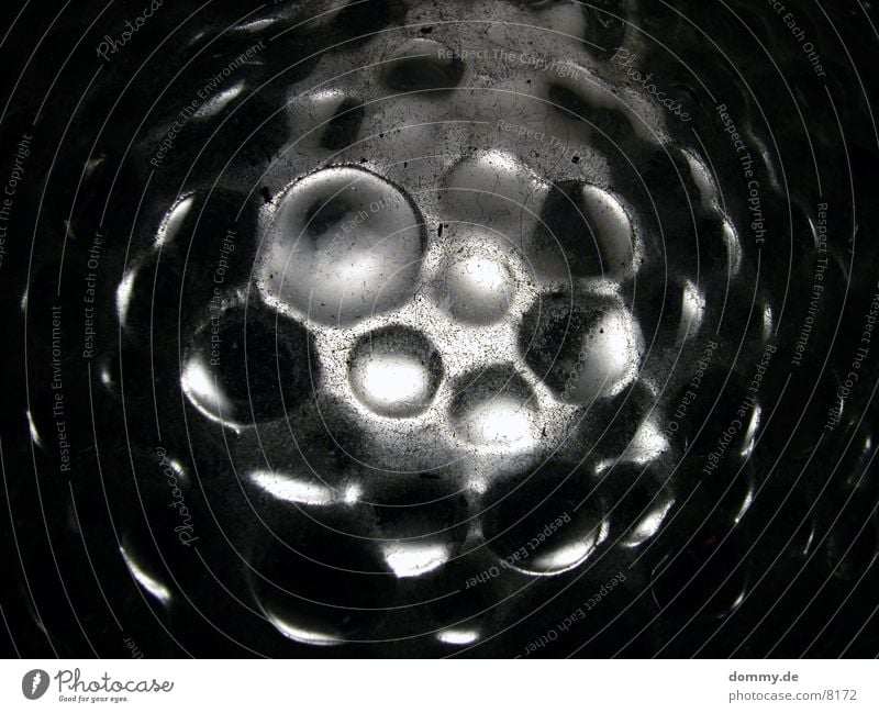 glass ball Macro (Extreme close-up) Close-up Glass Sphere Drops of water