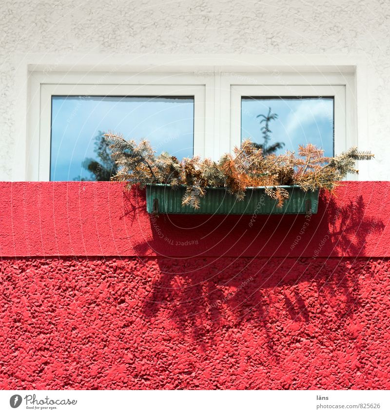 Summer in front of the balcony Living or residing Flat (apartment) House (Residential Structure) High-rise Manmade structures Building Prefab construction