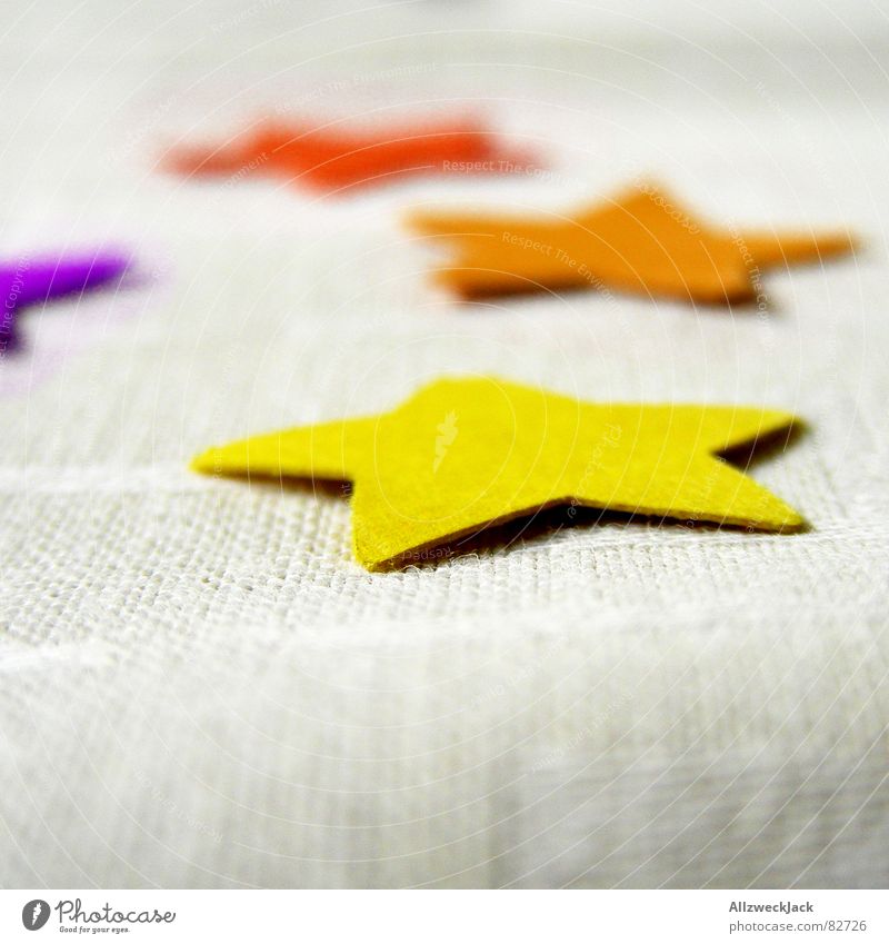 A star in the morning dispels sorrow & sorrow Table decoration Absurdity Yellow Red Multicoloured Wonder Things Joy Birthday wonder bag Star (Symbol) Blanket