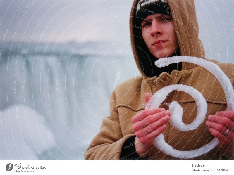 ice art at the niagara Falls Ice art Express train Spiral Cold Beautiful Winter Canada in the event man niagara if ice formation Niagara Falls (USA)