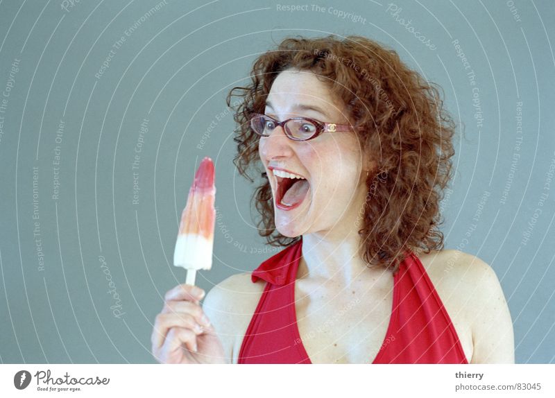 dead ice standing Express train Summer Joy icecream enthousiasm glasses rocket cold hot curls happy