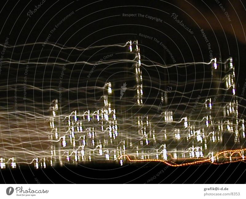 leuna 02 Leuna Night Light Pattern Long exposure House (Residential Structure) Visual spectacle Industrial Photography