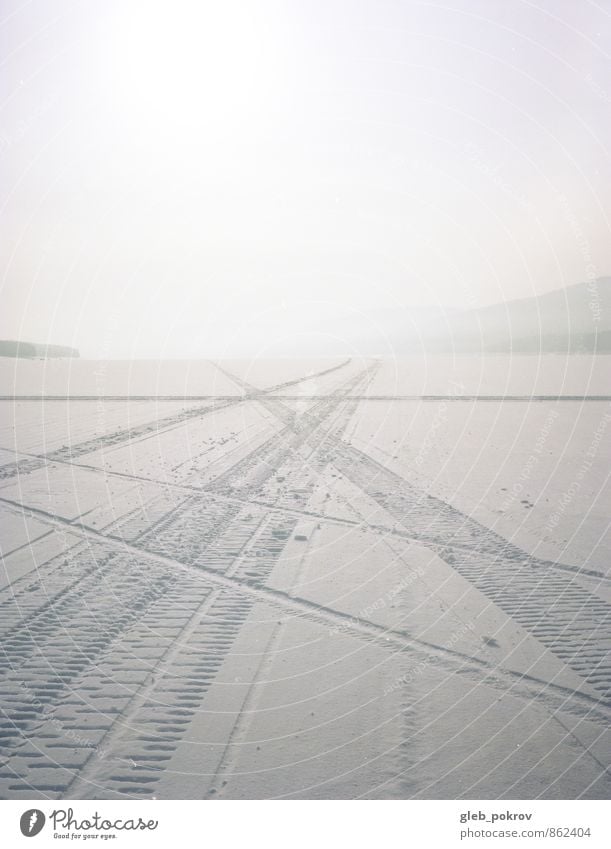 Doc #sea 1 Landscape Horizon Winter Climate Ice Frost Snow Beach Authentic Infinity Beautiful Wild Blue White Colour photo Deserted Isolated Image