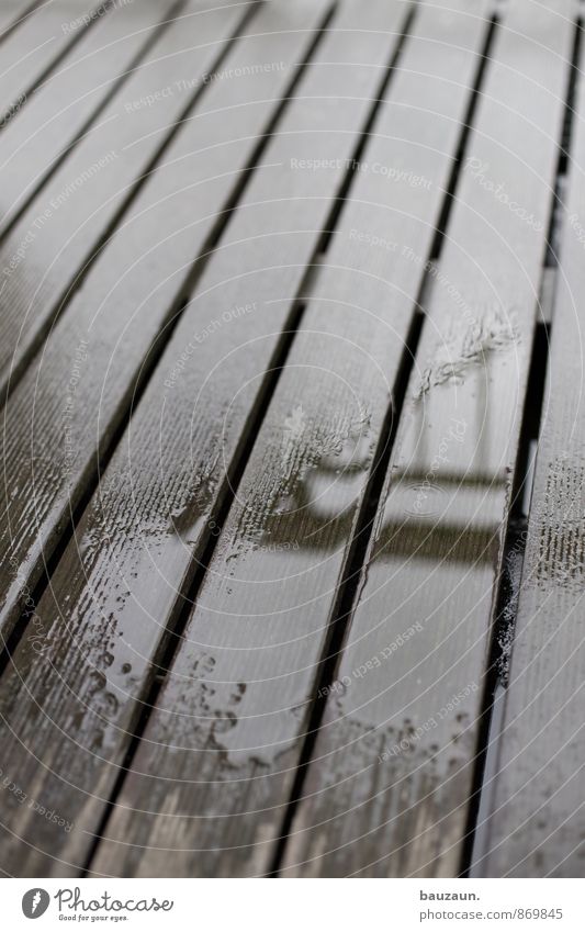 some rain. Climate Weather Bad weather Rain House (Residential Structure) Balcony Terrace Wood Line Stripe Long Wet Discover Colour photo Subdued colour