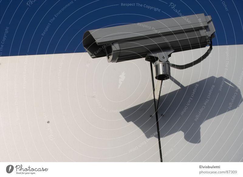 0815 Unitary state (ex photo no. 23) Surveillance camera Observe Testing & Control Surveillance device Monitoring Police state Public service Services